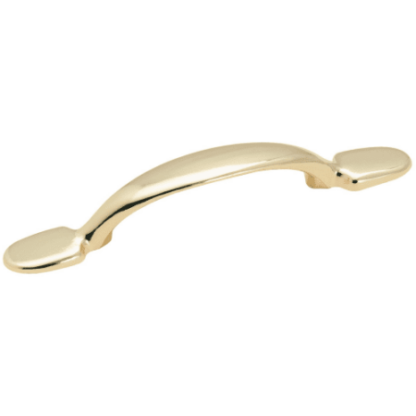 Amerock 252PB 3" Allison Value Cabinet Pull - Polished Brass