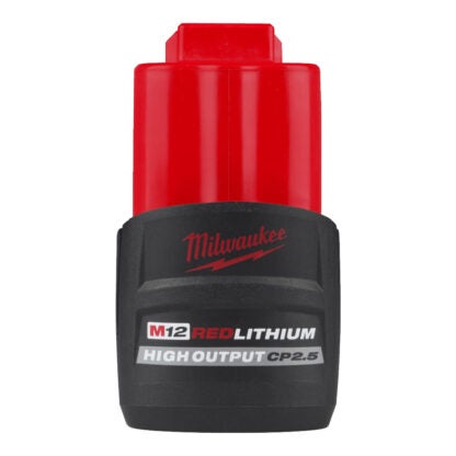 Milwaukee 48-11-2425 M12 Redlithium High Output CP2.5 Battery Pack