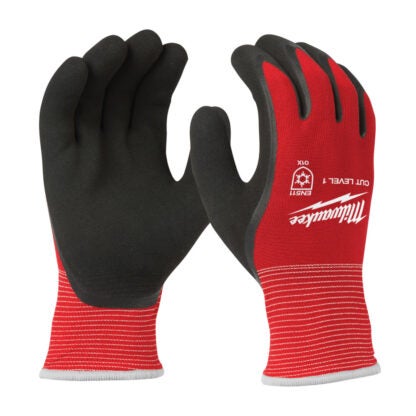 Milwaukee Latex Cut Level 1 Insulated Winter Work Gloves