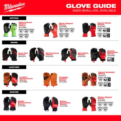 MILWAUKEE TOOL 48-73-9030 16 in. Level 3 Cut Resistant Protective Sleeves