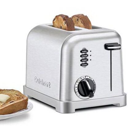 Cuisinart Metal Classic 2-Slice Toaster Stainless Steel