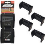 Metalmark Industrial 109910 Universal Level Mount Black - Pack of 6