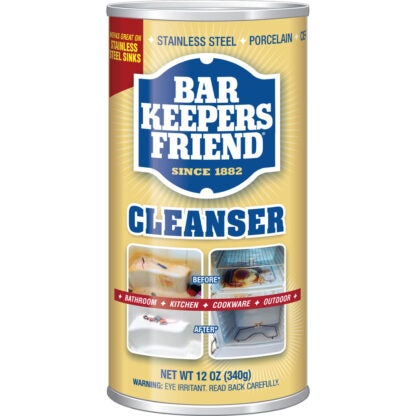 Bar Keepers Friend 12Oz 11554 Cleanser & Polisher