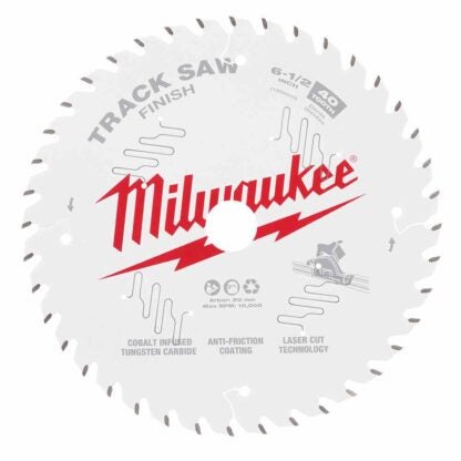 Milwaukee 48-40-0625 6-1/2" 40T Finish Track Saw Blade