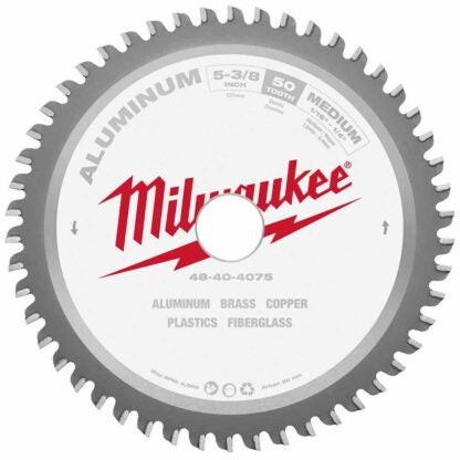 Milwaukee 48-40-4075 5-3/8" Aluminum Cutting Circular Saw Blade