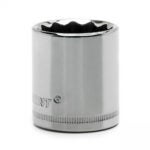 Crescent Cds43n 3/8 Drive 13mm 12 Pt Chrome Metric Socket