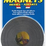 Master Magnetics the Magnet Source 1 in. W X 120 in. L Mounting Tape Black