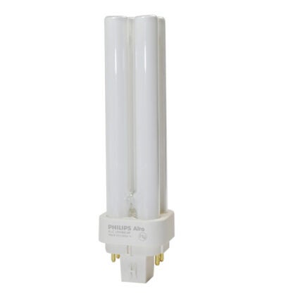 Philips Lighting 383281 PL-C Linear Compact Fluorescent Lamp 13 Watt 4-Pin G24q-1 Base 925 Lumens 82 CRI 4100K Cool White Alto