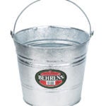 Behrens 1210 Hot Dipped Steel Pail 10 Quarts