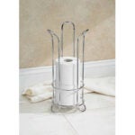 InterDesign Tulip Toilet Tissue Roll Reserve Storage Rack