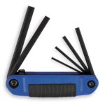 Eklind Tool Ergo-Fold Assorted Metric Fold-up Hex Key Set Multi-Size in. 6 Pc.