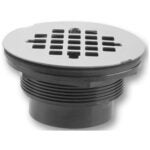 Aqua-Dynamic | ABS Shower Drain, 1 Piece, Stainless Steel