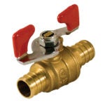 Aqua-Dynamic | Ball Valve with Tee Handle - Forged Brass - 3/4