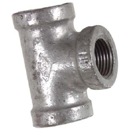 Aqua-Dynamic Galvanized Iron T-Fitting, 3/4-in