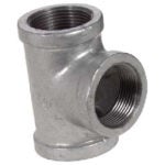 Aqua-Dynamic Galvanized Iron T-Fitting, 1 1/4-in