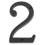 Taymor | Classic Number 2 - 6-in - Aluminum - Black