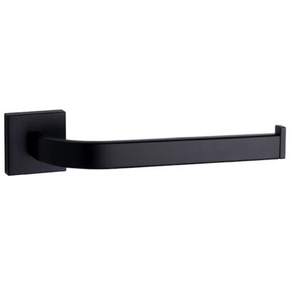 Taymor | Allusion Towel Bar - Matte Black - Zinc - 10-in L