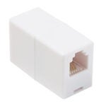 Rca | Telephone Cord Coupler - Rj11 and Rj14 - White