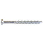 Reliable | Fasteners Pan Head Wood Screws - #4 X 1-in - Zinc-Plated - 100 per Pack - Square Drive