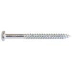 Reliable | Fasteners Pan Head Wood Screws - #7 X 1/2-in - Zinc-Plated - 100 per Pack - Square Drive