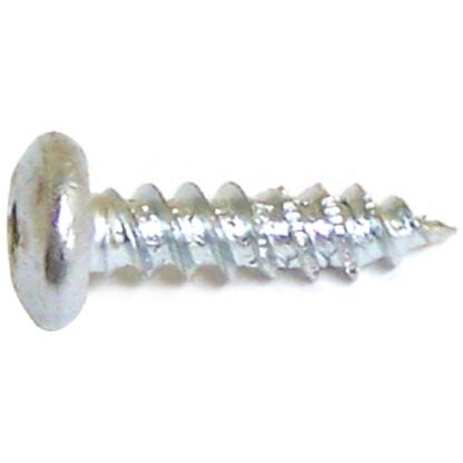 Reliable Fasteners Pan Head Wood Screws - 12 - 3 1/2-in - Zinc-Plated - 100 Per Pack - Square Drive PKWZ12312VP -