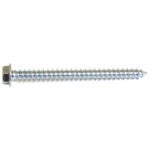 Reliable | Fasteners Hex Head with Washer Screws - #14 X 1 1/4-in - Zinc-Plated - 100 per Box