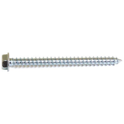 Reliable | Fasteners Hex Head with Washer Screws - #14 X 1 1/4-in - Zinc-Plated - 100 per Box