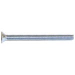 Reliable | Fasteners Flat Head Screws - 1/4-in X 1 3/4-in - #3 Quadrex Drive - 100 per Pack - Zinc-Plated