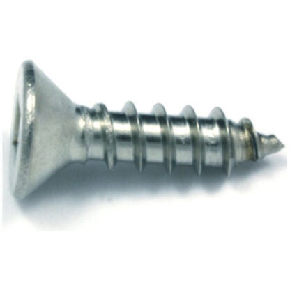 Reliable | Fasteners Flat-Head Stainless Steel Screw - #8 X 1/2-in - Self-Tapping - Type a - 100 per Pack