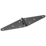 Onward | Heavy Duty Strap Hinge - 6-in L X 2 3/8-in H - Black - 2 per Pack