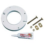 Master Plumber | Toilet Flange Extension Kit - White