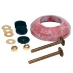 Master Plumber | Tank to Bowl Kit - Rubber Material - 5/16-in L - Brass