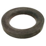 Master Plumber | Closet Gasket - Black - Sponge Rubber - 4-in Dia X 3/4-in T