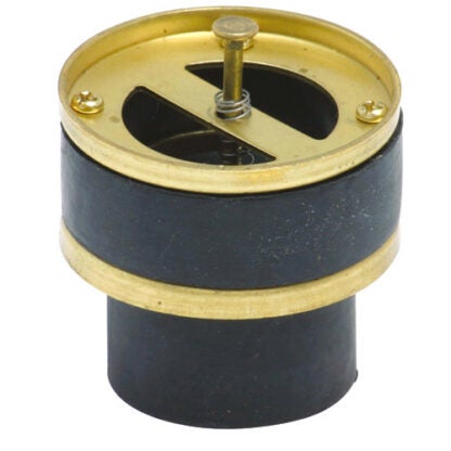 Master Plumber | Back Flow Preventer - 2" - Brass - Black