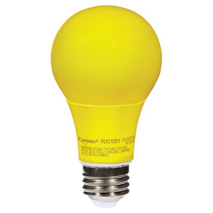 Luminus | LED Bulb A19 - 9 W - Yellow