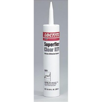 Henkel Corporation Superflex RTV Silicone Adhesive Sealant 300 ML Cartridge Clear - 1 CTG (442-193999)