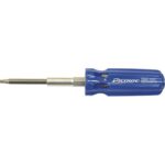 Picquic True Torx Multi-Bit Screwdriver with 7 Genuine Torx Bits, Pack 7, Full Size, Blue, 88155