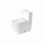 Duravit 218501-L Me by Starck 1.28 Gpf One Piece Elongated Chair Height Toilet - White