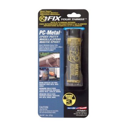 PC Products PC-Metal Epoxy Putty 2 Oz Stick Dark Gray