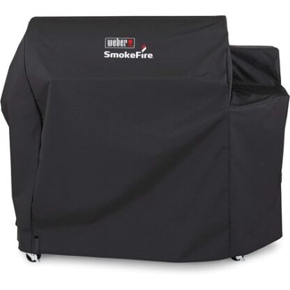 Weber SmokeFire Cover for SmokeFire EX6/EPX6/ELX6 Wood Pellet Grill Black