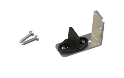 Adjustable Lower Guide for Wood Door, Stainless Steel