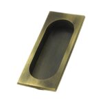 Deltana FP4134U5 Flush Pull; Large; 4 X 1-5/8 X 3/8 ; Antique Brass Finish