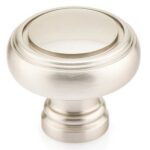 Emtek 86610 Norwich Us15 1.25 Cab Knob in Satin Nickel