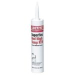 High Temp. RTV Silicone Sealant, 80 ML, Red, Temp Range -75 to 600 Degrees F