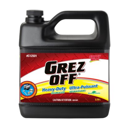 Nine Grez-off Spray Room Cleaner & Degreaser, Heavy Duty, 3.78 L