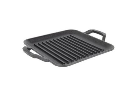 Lodge Chef's Collection Square Cast Iron Grill Pan - 11-inch LC11SGPINT