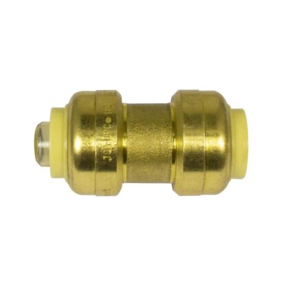 1-1/4-in Press-Fit Brass Coupling Fitting