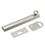 Onward | 4-in (102 Mm) Surface Bolt, Brushed Nickel