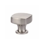 Emtek 86450US15 1.25 in. Freestone Cabinet Knob Satin Nickel