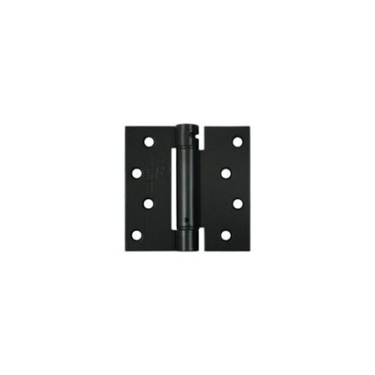 Deltana DSH44U1B 4 X 4 Spring Hinge; Flat Black Finish